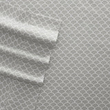 Tepunor Ultra Soft Printed Geometric Bed Sheet Set