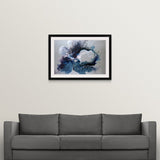 Pritome Cerulean Waters Horizontal Picure Frame Print