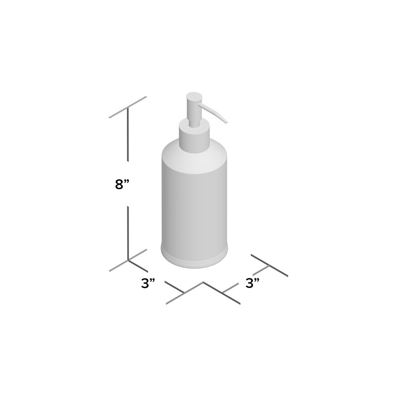 Retho Paris Connection Le Bain Soap & Lotion Dispenser