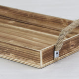 Zaloupe Solid Wood Rectangle Serving Tray