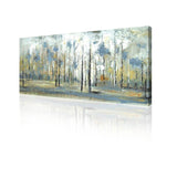 Hone Wrapped Trees in Forest Horizontal Canvas Print