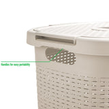 Aroon Slim Plastic Laundry Hamper