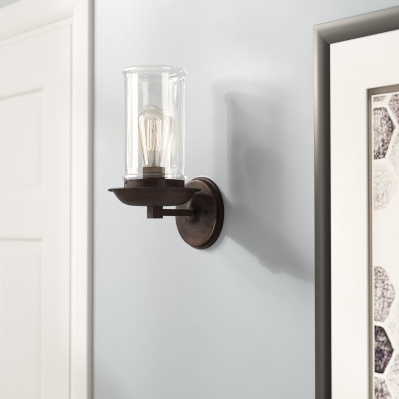Kessler 1 Light Dimmable Armed Sconce