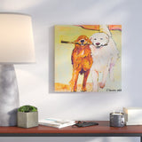 Medomcape Wrapped Square Animals Canvas Painting