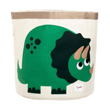 Ntonmar Storage Bin Canvas Laundry and Toy for Baby and Kids Dinosaur Fabric