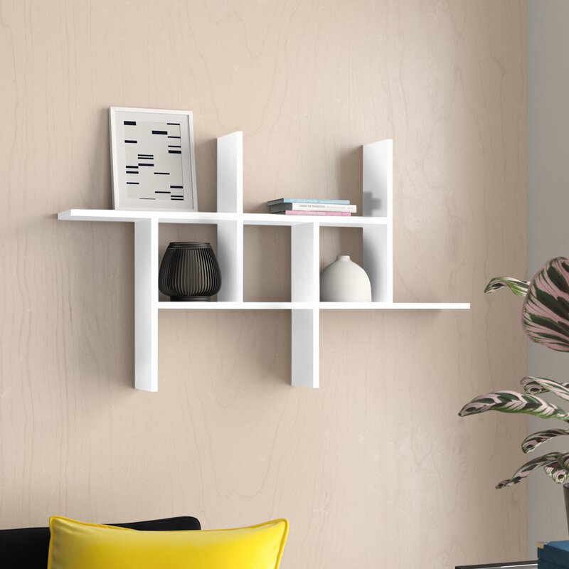 Reastein 4 Piece Novelty Wood Accent Shelf