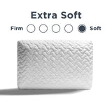 Veida Standard Memory Foam Plush Support Pillow