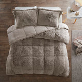 Gyhon Faux Fur Comforter Set