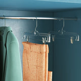 Springbank 12 PcsPlastic Hanger Set for Skirt/Pants
