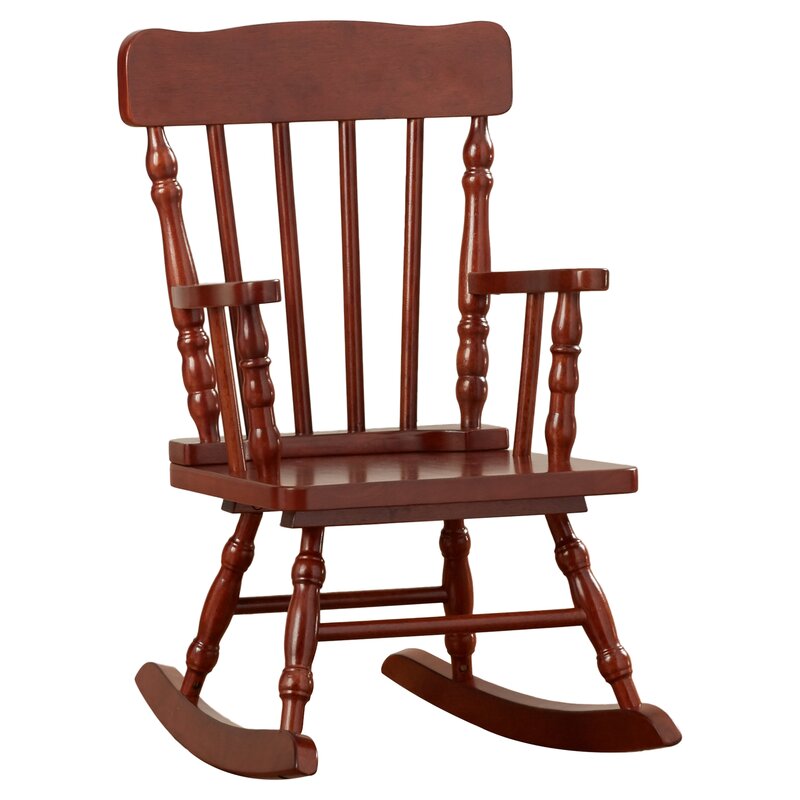 Baordal Solid Wood Kids Rocking Chair