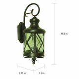 Wallie 2 - Bulb Outdoor Wall Lantern - Furniture, Decor, Rugs & More
