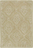 Middmoor Transitional Pale Green Area Rug