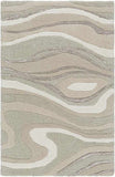 Ncilly Modern Taupe Area Rug