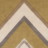 Richtew Modern Taupe/Camel Area Rug