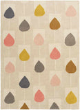 Forksrson Modern Mustard Area Rug