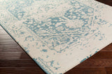 Ceboys Traditional Blue/Gray Area Rug